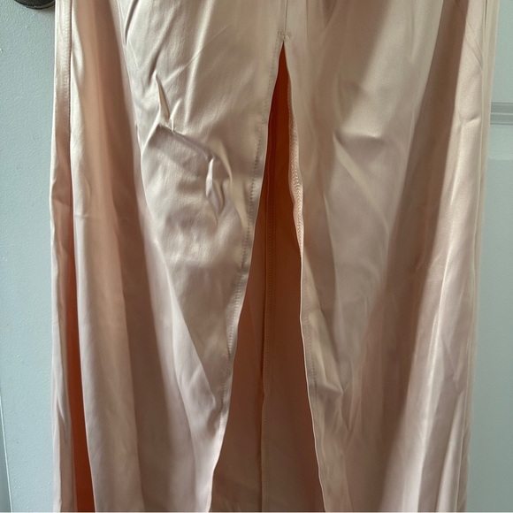 GoodTime USA Light Pink Corset Halter Maxi Dress Women’s Size Medium NWT Prom - Picture 10 of 16